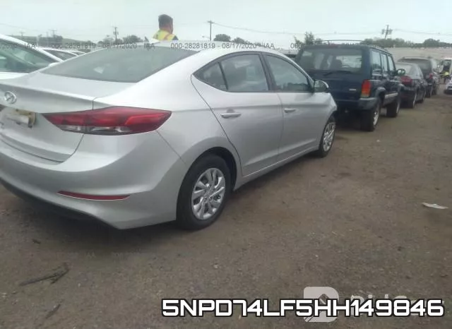 5NPD74LF5HH149846 фото 5