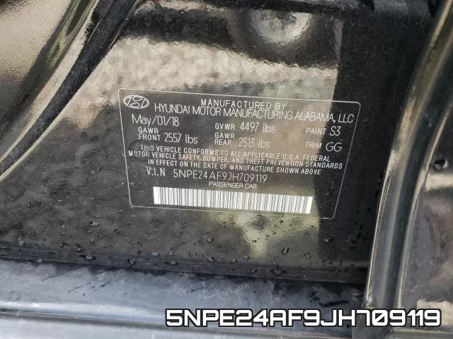5NPE24AF9JH709119 фото 2
