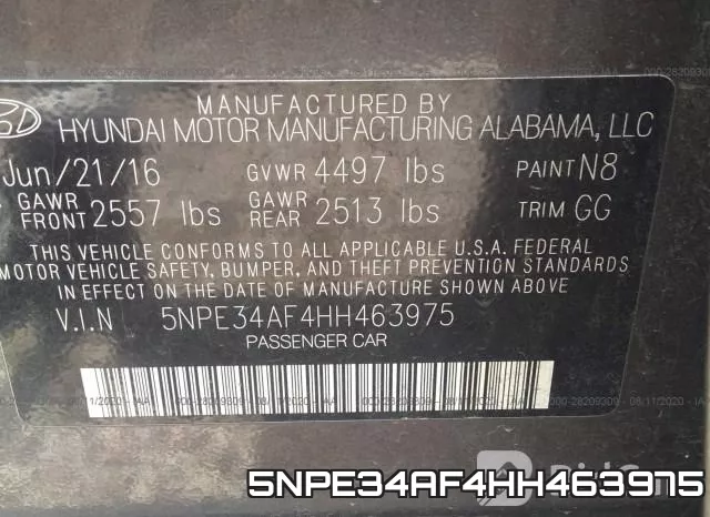 5NPE34AF4HH463975 фото 10