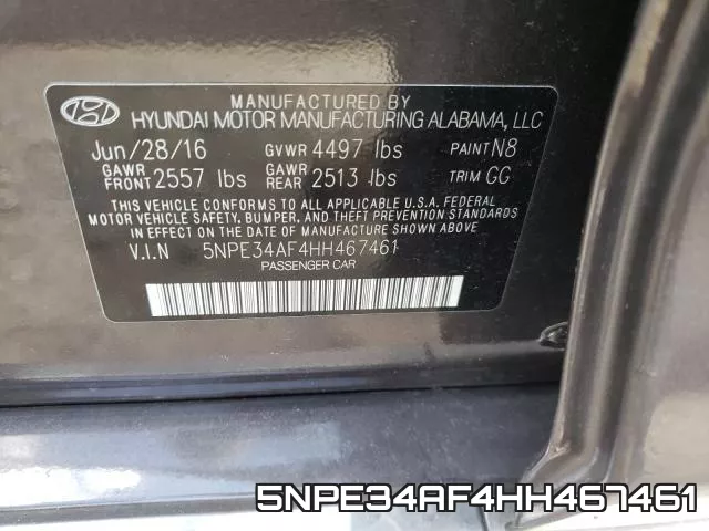 5NPE34AF4HH467461 фото 2