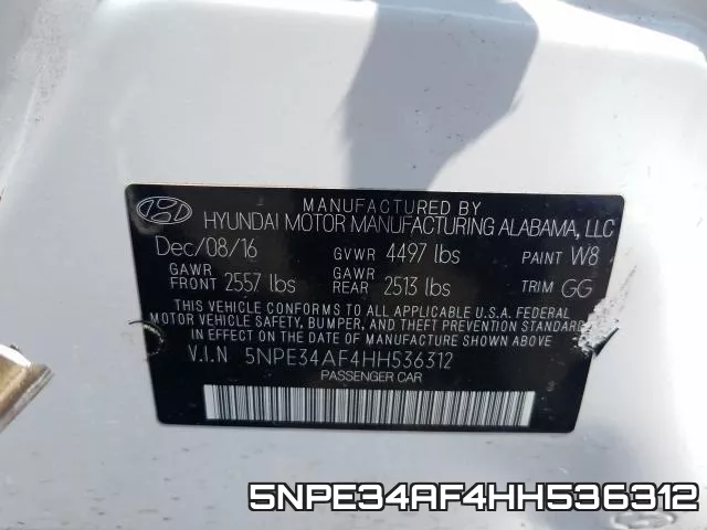 5NPE34AF4HH536312 фото 2