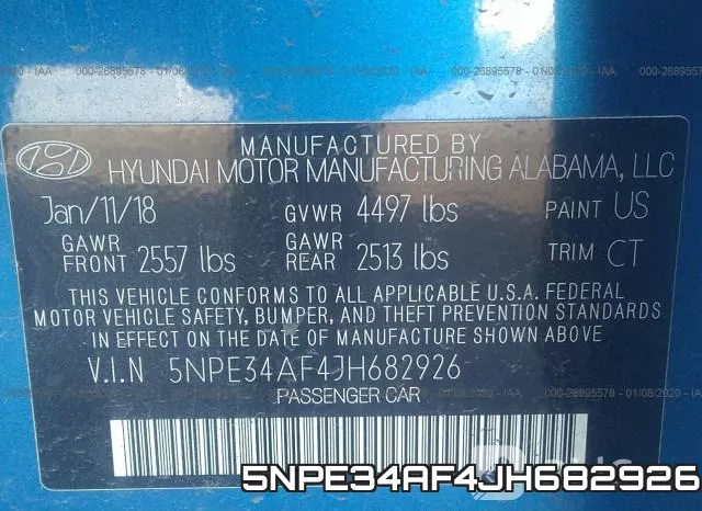 5NPE34AF4JH682926 фото 10