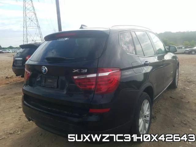 5UXWZ7C31H0X42643 фото 5