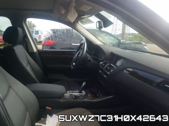 5UXWZ7C31H0X42643 фото 6