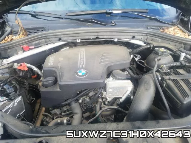 5UXWZ7C31H0X42643 фото 8