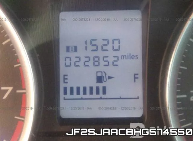 JF2SJAAC8HG574550 фото 8
