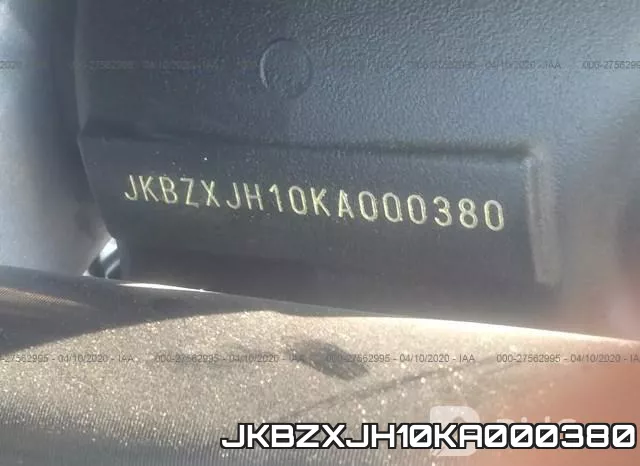 JKBZXJH10KA000380 фото 2