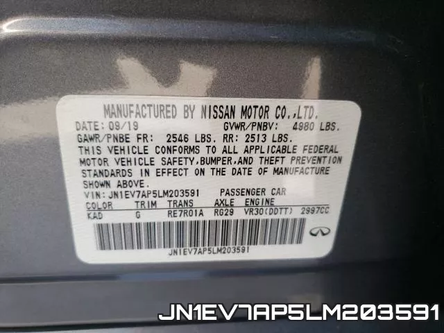 JN1EV7AP5LM203591 фото 2