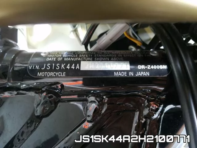 JS1SK44A2H2100771 фото 2