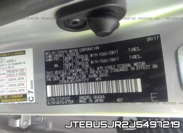 JTEBU5JR2J5497219 фото 10