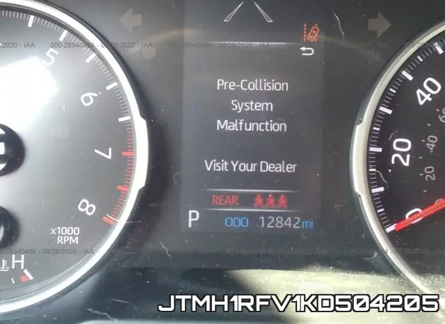 JTMH1RFV1KD504205 фото 8