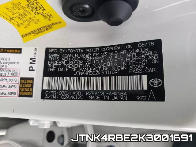 JTNK4RBE2K3001691 фото 2