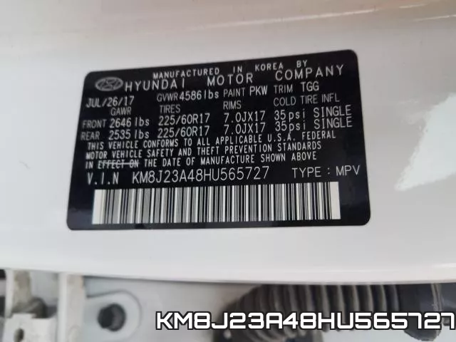 KM8J23A48HU565727 фото 2