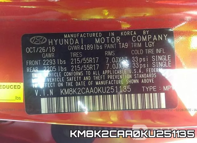 KM8K2CAA0KU251135 фото 10