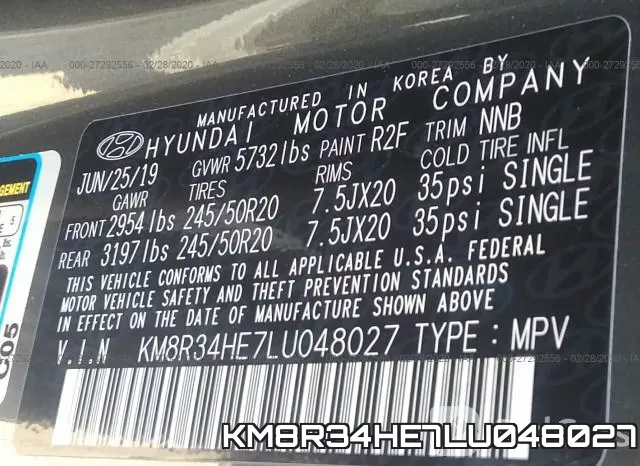 KM8R34HE7LU048027 фото 10