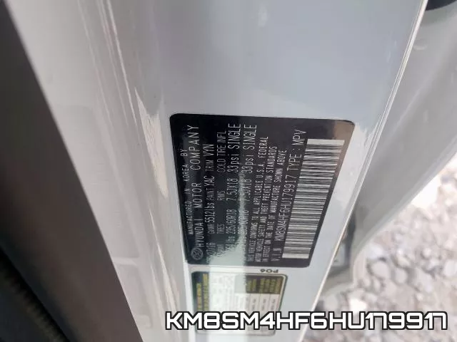 KM8SM4HF6HU179917 фото 2