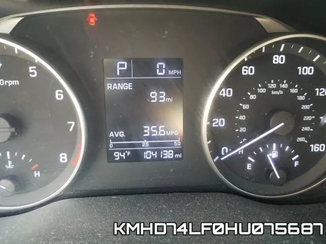 KMHD74LF0HU075687 фото 9