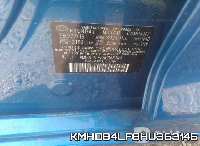 KMHD84LF8HU363146 фото 10