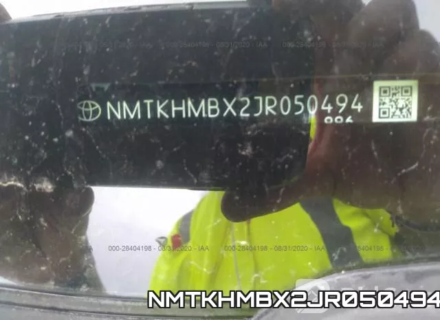 NMTKHMBX2JR050494 фото 10