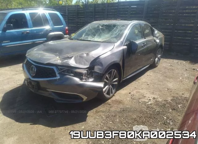 19UUB3F80KA002534 фото 3