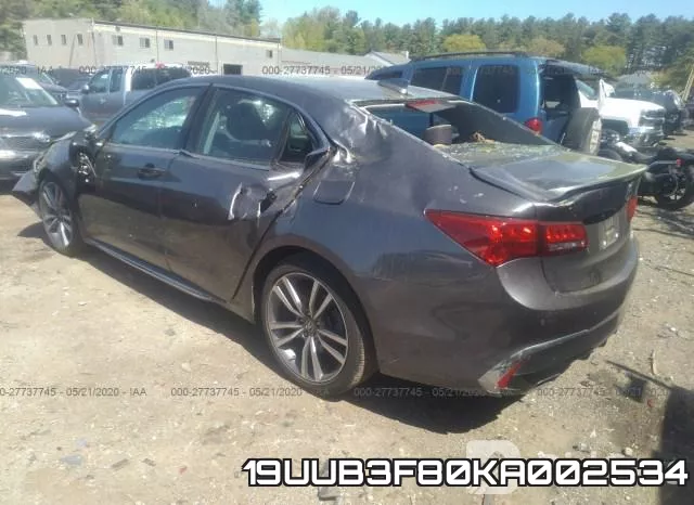 19UUB3F80KA002534 фото 4