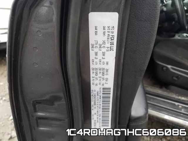 1C4RDHAG7HC606086 фото 2