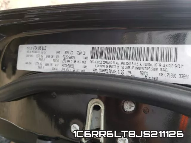 1C6RR6LT8JS211126 фото 2