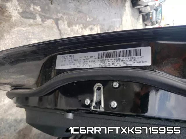 1C6RR7FTXKS715955 фото 2