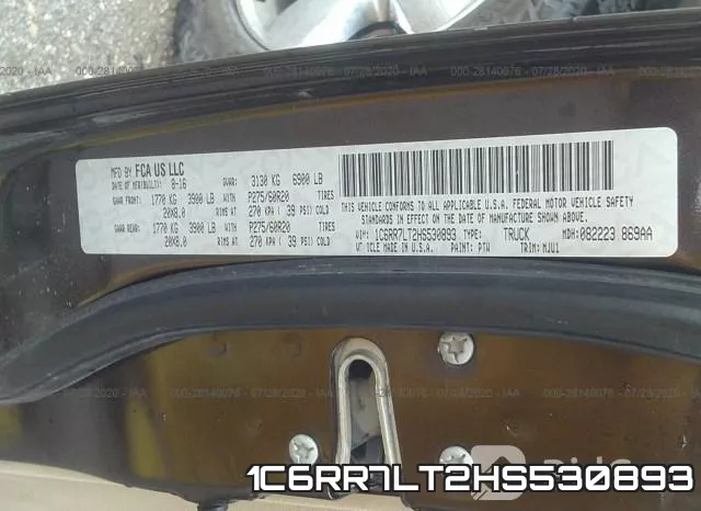 1C6RR7LT2HS530893 фото 10