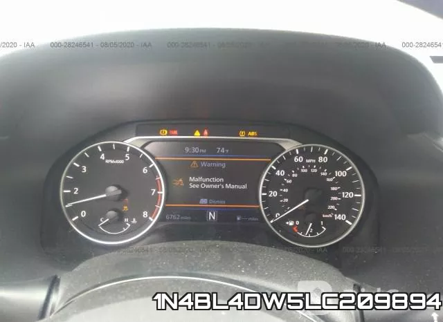 1N4BL4DW5LC209894 фото 8