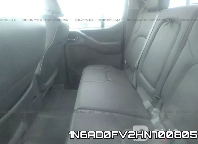 1N6AD0FV2HN700805 фото 9