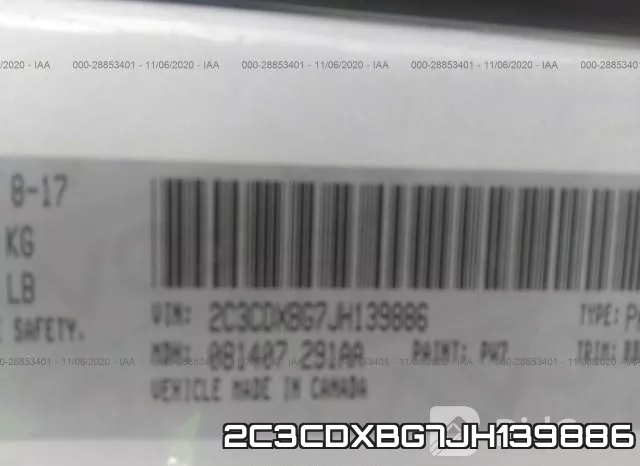 2C3CDXBG7JH139886 фото 10