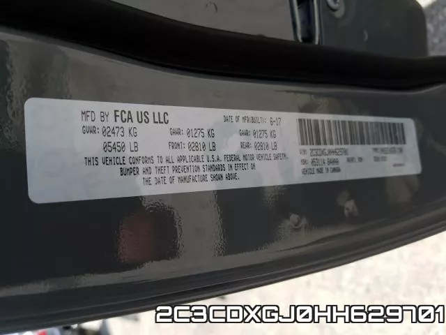2C3CDXGJ0HH629701 фото 2