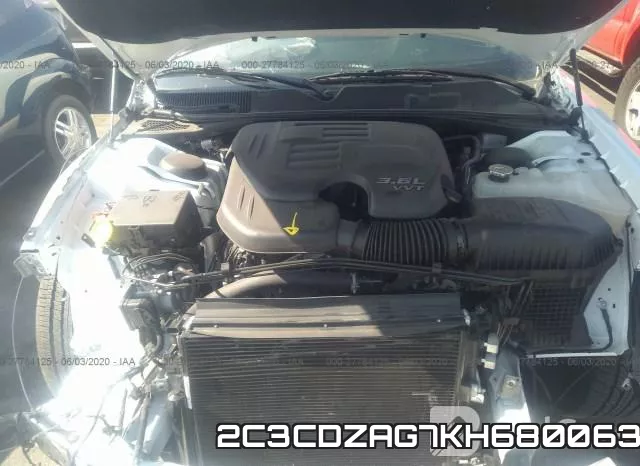 2C3CDZAG7KH680063 фото 2