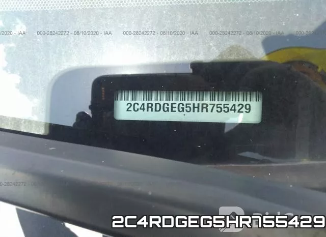 2C4RDGEG5HR755429 фото 10