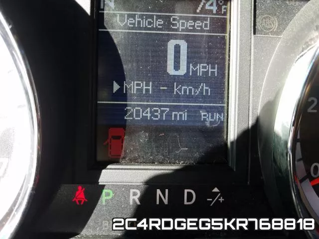 2C4RDGEG5KR768818 фото 9