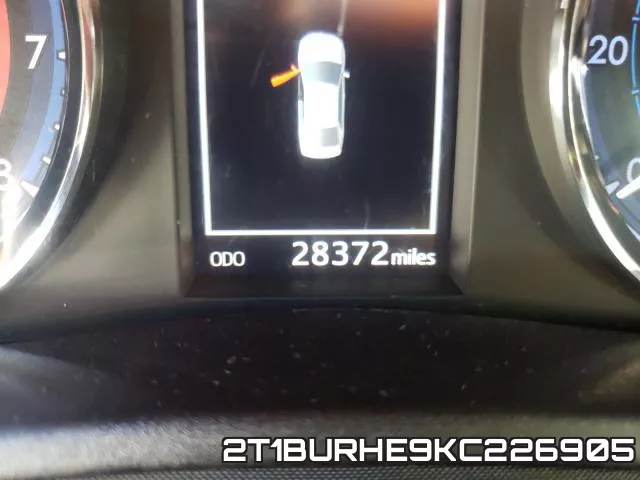 2T1BURHE9KC226905 фото 9