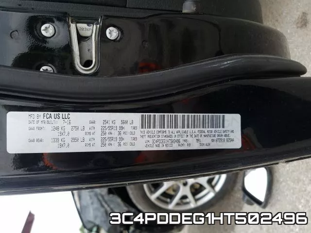3C4PDDEG1HT502496 фото 2