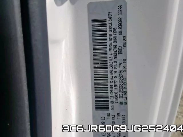 3C6JR6DG9JG252404 фото 2