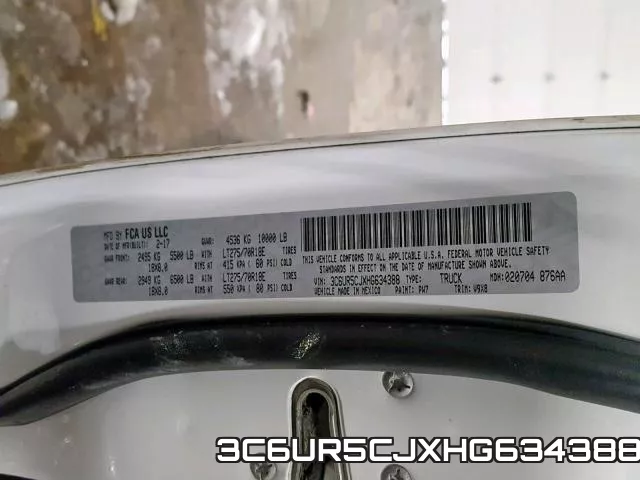 3C6UR5CJXHG634388 фото 2