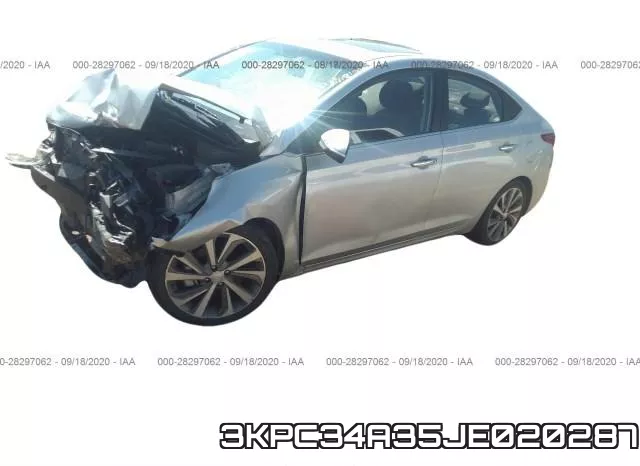 3KPC34A35JE020287 фото 3