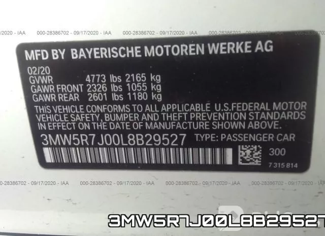 3MW5R7J00L8B29527 фото 10