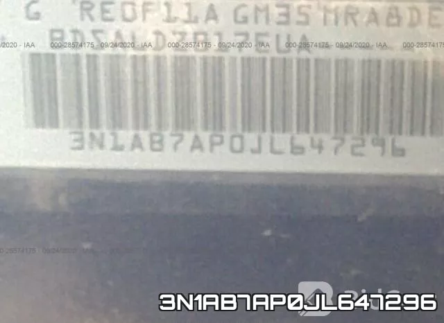 3N1AB7AP0JL647296 фото 10