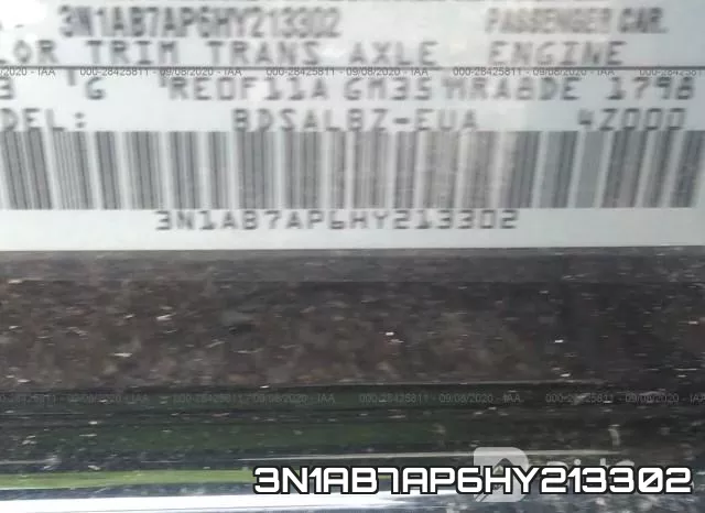 3N1AB7AP6HY213302 фото 10