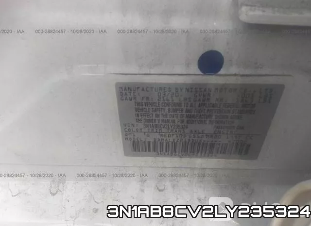 3N1AB8CV2LY235324 фото 10