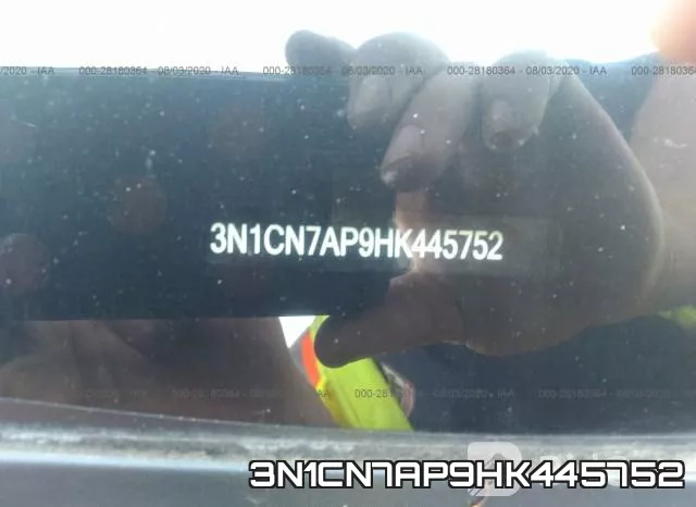 3N1CN7AP9HK445752 фото 10