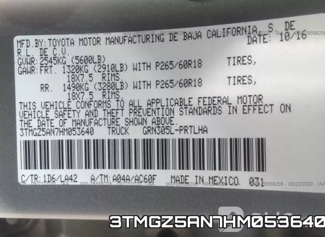3TMGZ5AN7HM053640 фото 10