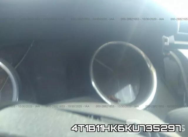 4T1B11HK6KU735297 фото 8