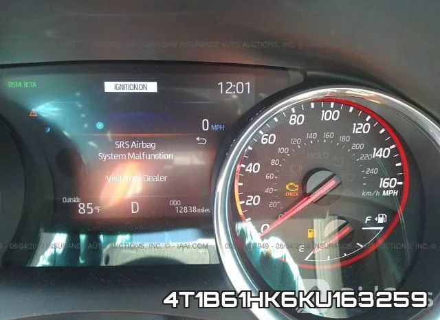 4T1B61HK6KU163259 фото 8