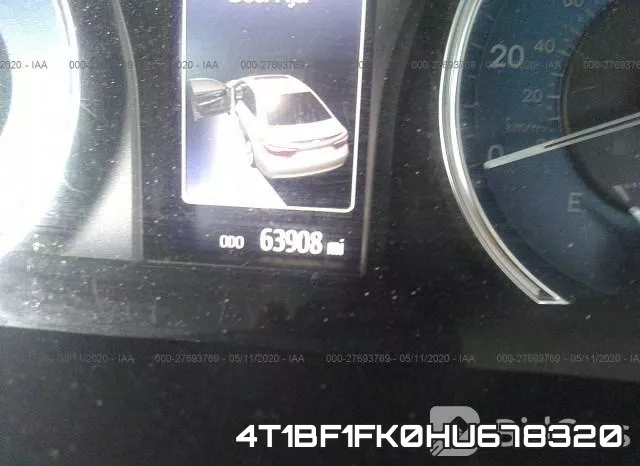 4T1BF1FK0HU678320 фото 8